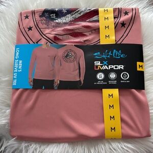 Salt Life Long Sleeve UV Tee in Dusty Rose